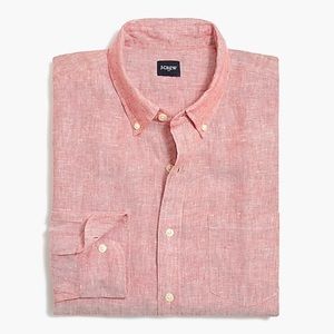 Slim Button Down Collar Cotton Shirt